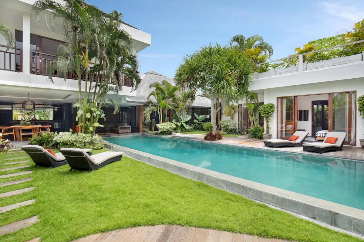 You Think You Know Canggu - Think Again! Stunning Large Luxxe 7Bed Villa Dış mekan fotoğraf